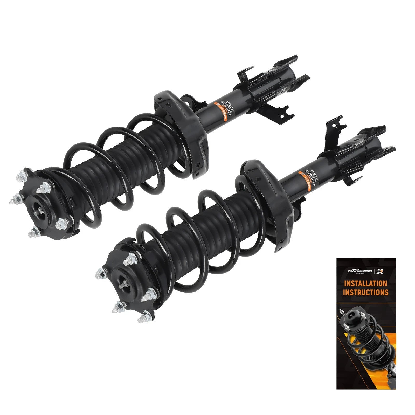 Front Complete Struts w/ Coil Springs for Honda CR-V (2007–2014)