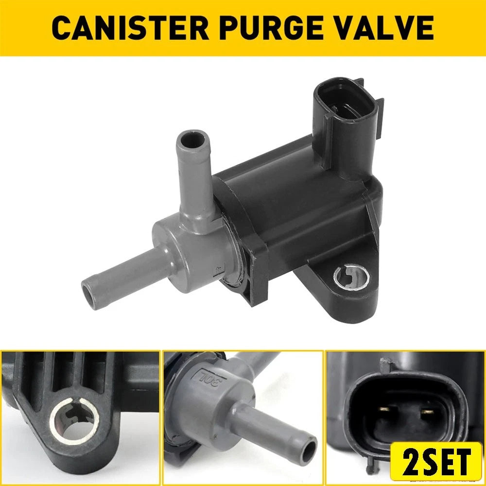 Set of 2 Vapor Canister Purge Solenoid Valve for Toyota 4Runner Tundra (2005–2016)