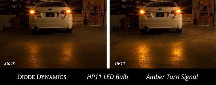 LED Turn Signal Bulbs Amber for Dodge Charger Challenger (2011–2014)