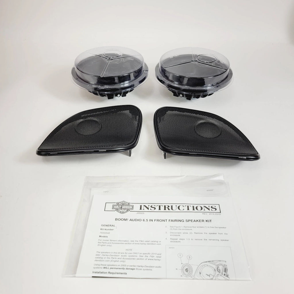 Boom Audio 6.5 High Performance Speakers for Harley Davidson Road Glide (76000548)