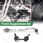 10pcs Front Suspension Kit for Honda Civic  - Tie Rod End, Sway Bar Link, Ball Joint