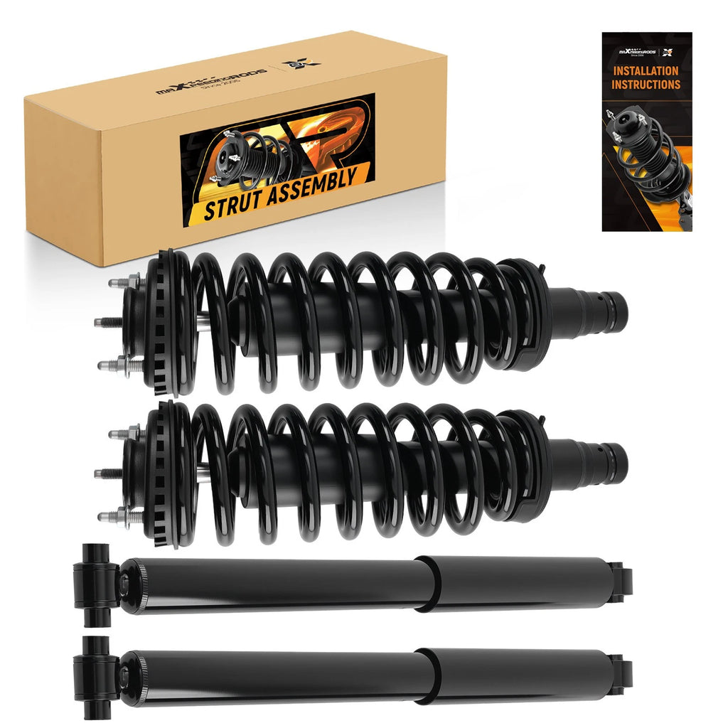 Front Struts & Rear Shocks Kit for Rainier, Trailblazer, Envoy, Ascender, Bravada, 9-7X (2002–2009)
