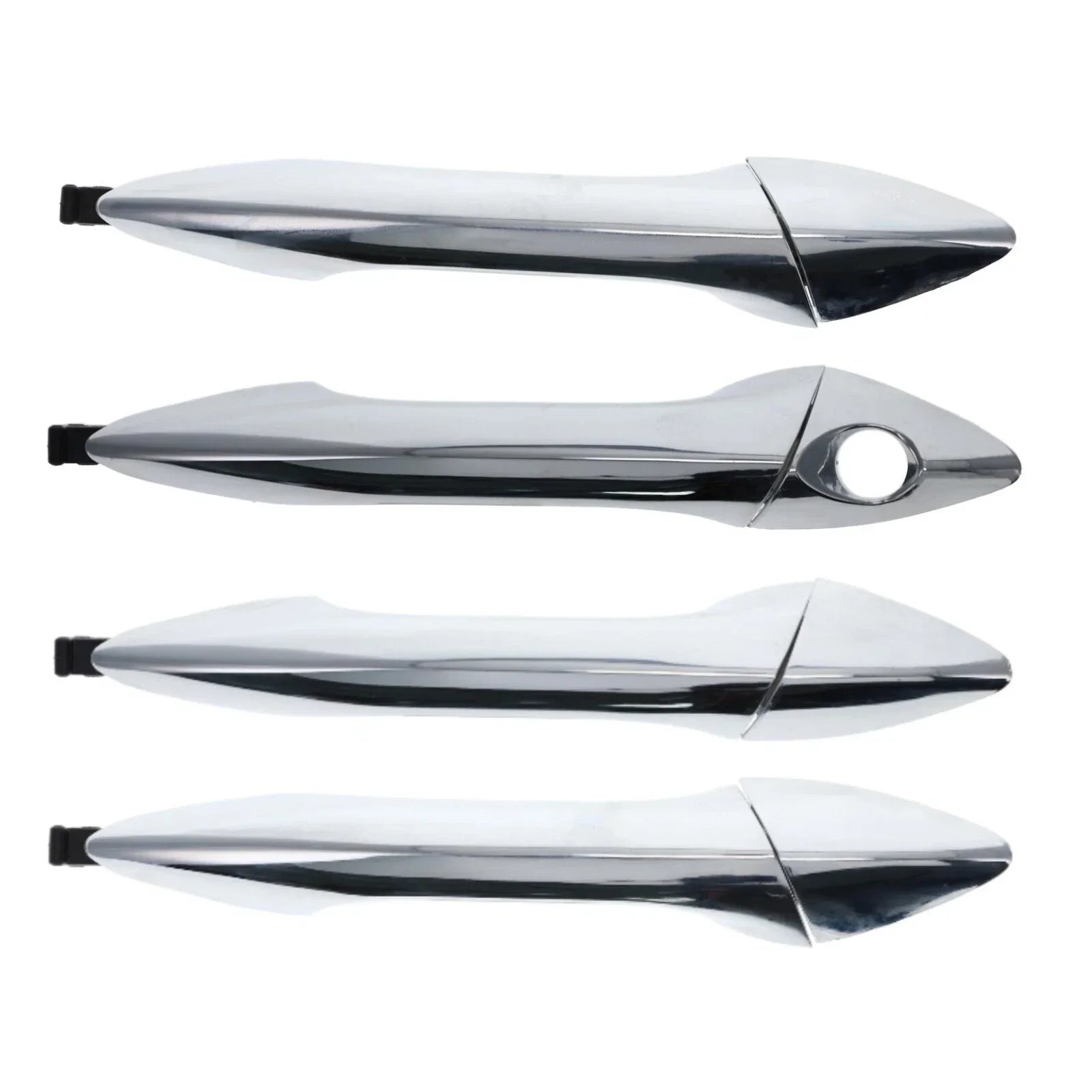 4 pc Front Rear Left & Right Door Handle Outer Chrome for Hyundai i30 GD (2012–2017)