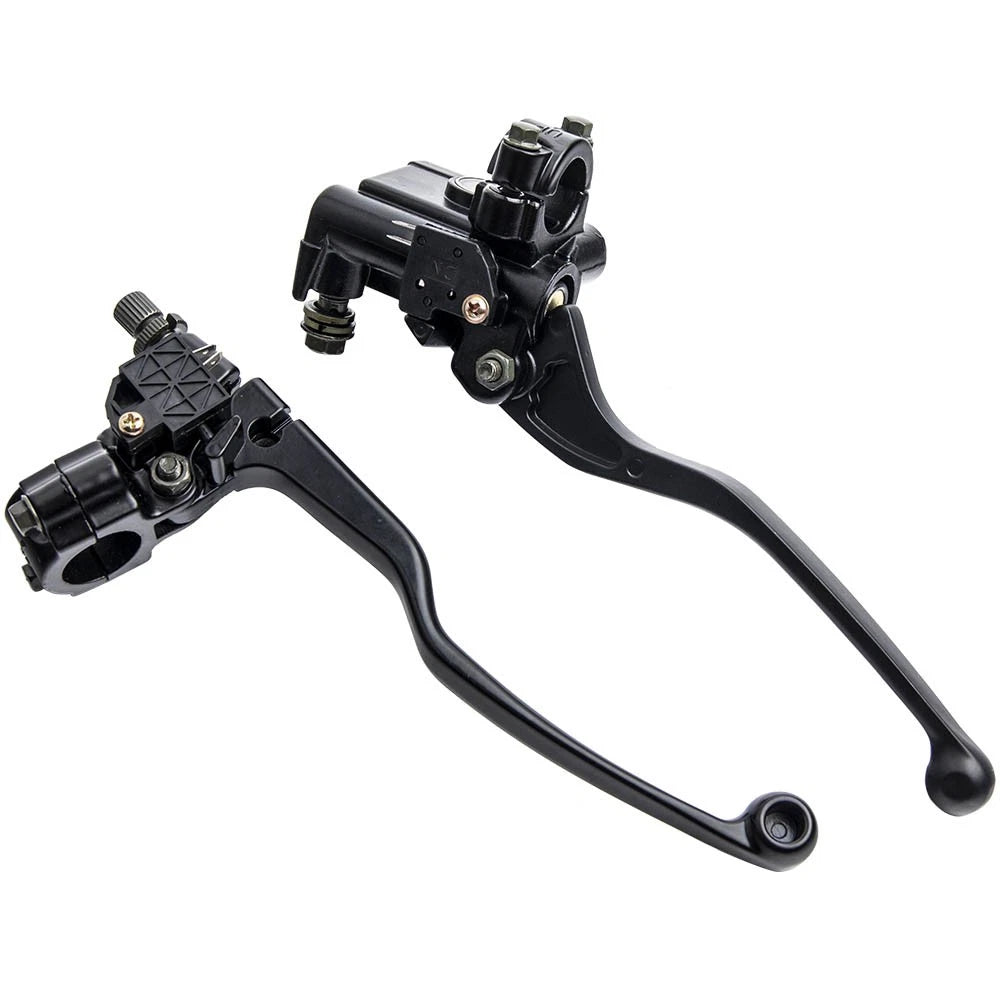 Set of 2 Brake Clutch Lever Master Cylinder for Yamaha Honda 22mm