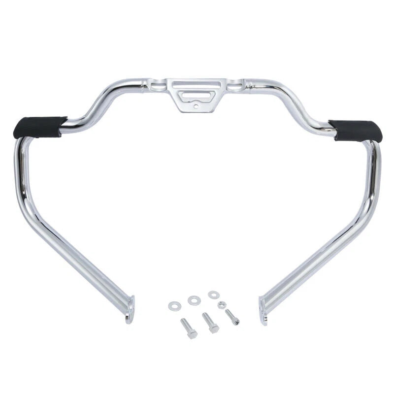 Chrome Engine Guard Bar for Harley Softail (2000–2017)