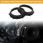 2X Subwoofer Mounting Spacer Bracket Ring for Volkswagen (6.5")