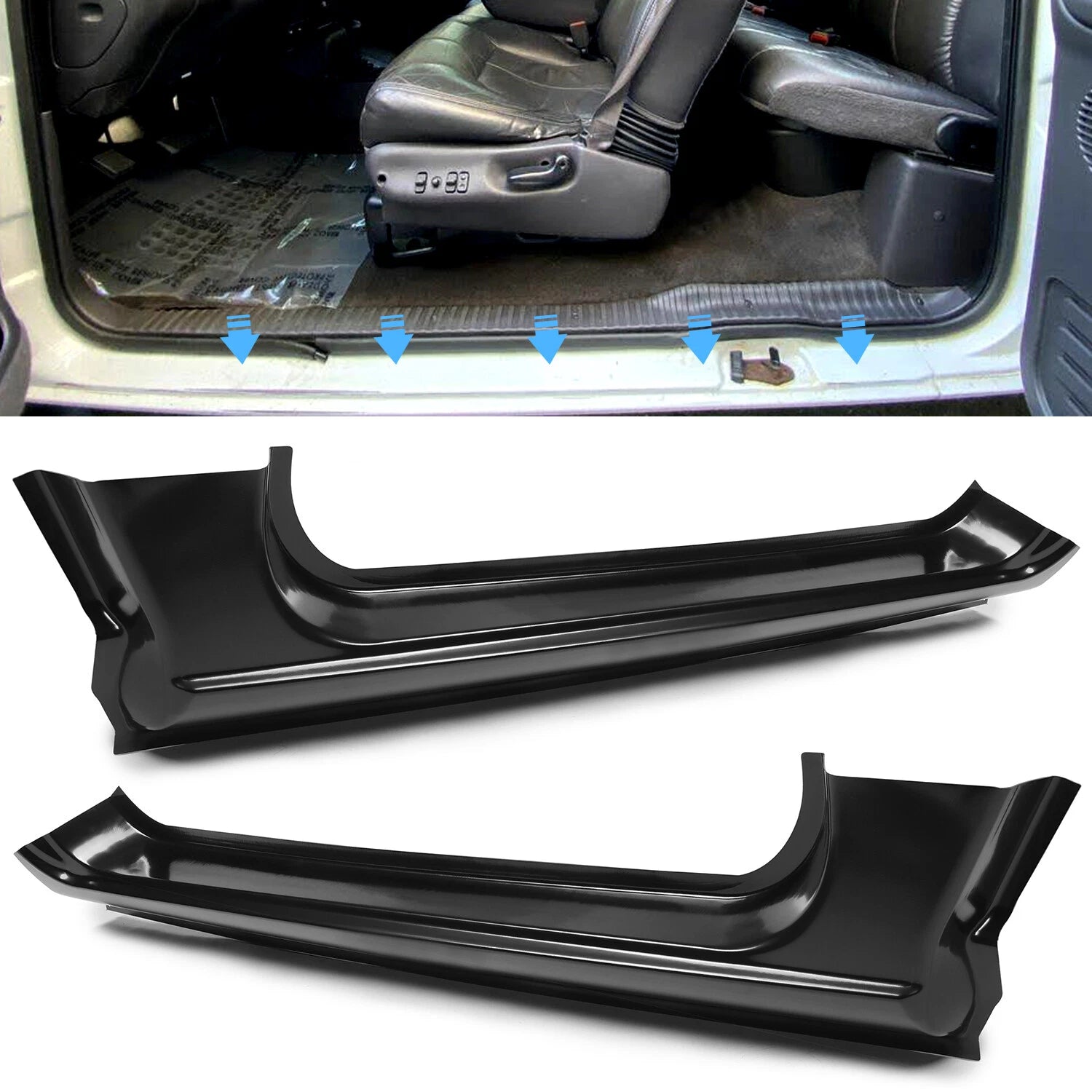 Rocker Panels for Dodge Ram 1500 2500 3500 (1994-2002)