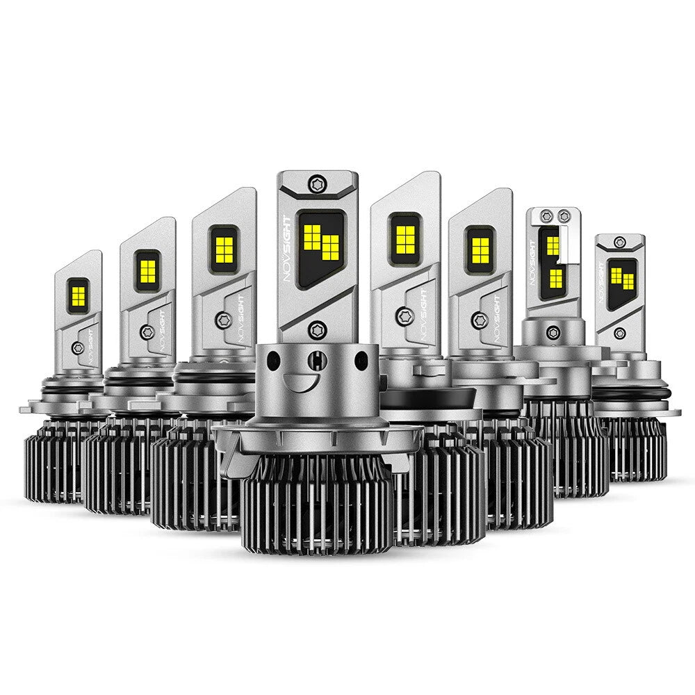 2X LED Headlight Bulbs H4 H7 H11 9012 9005 9006 100W 22000LM 6500K