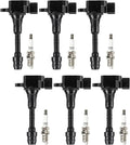 Ignition Coil Pack & Spark Plugs for Nissan Murano Altima Maxima (2004–2008)