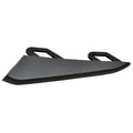 Replacement Black Textured Polypropylene Front Passenger Upper Fog Light Trim