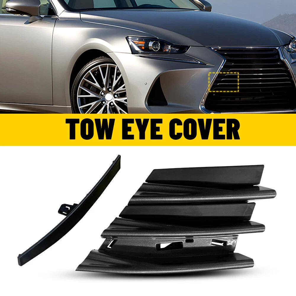 Front Bumper Tow Hook Cover Cap for Lexus ES300h ES350 (2016–2018)