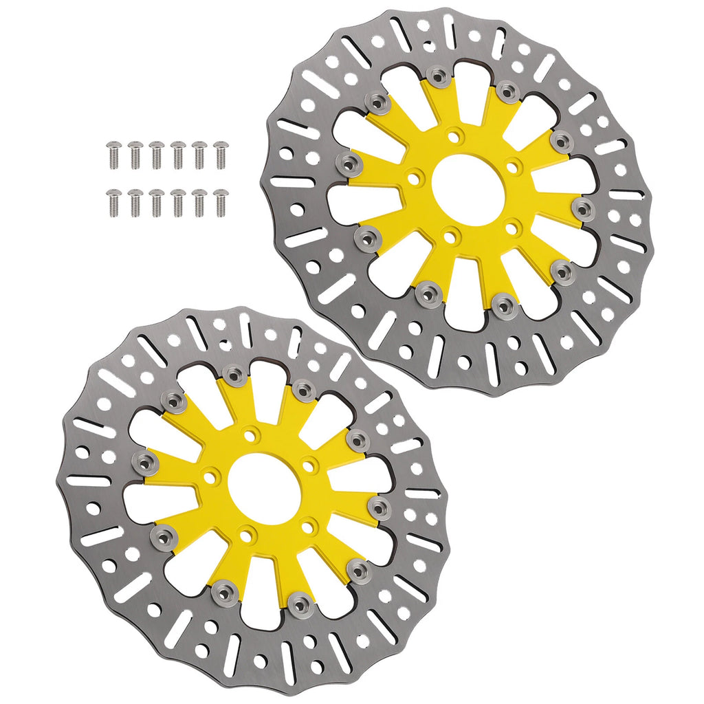 2X Floating Front Brake Rotor for Harley-Davidson Touring (2008-2019)