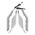 Chrome LED Radiator Grill Panels for Honda Goldwing 1800 GL1800B (2018–2023)