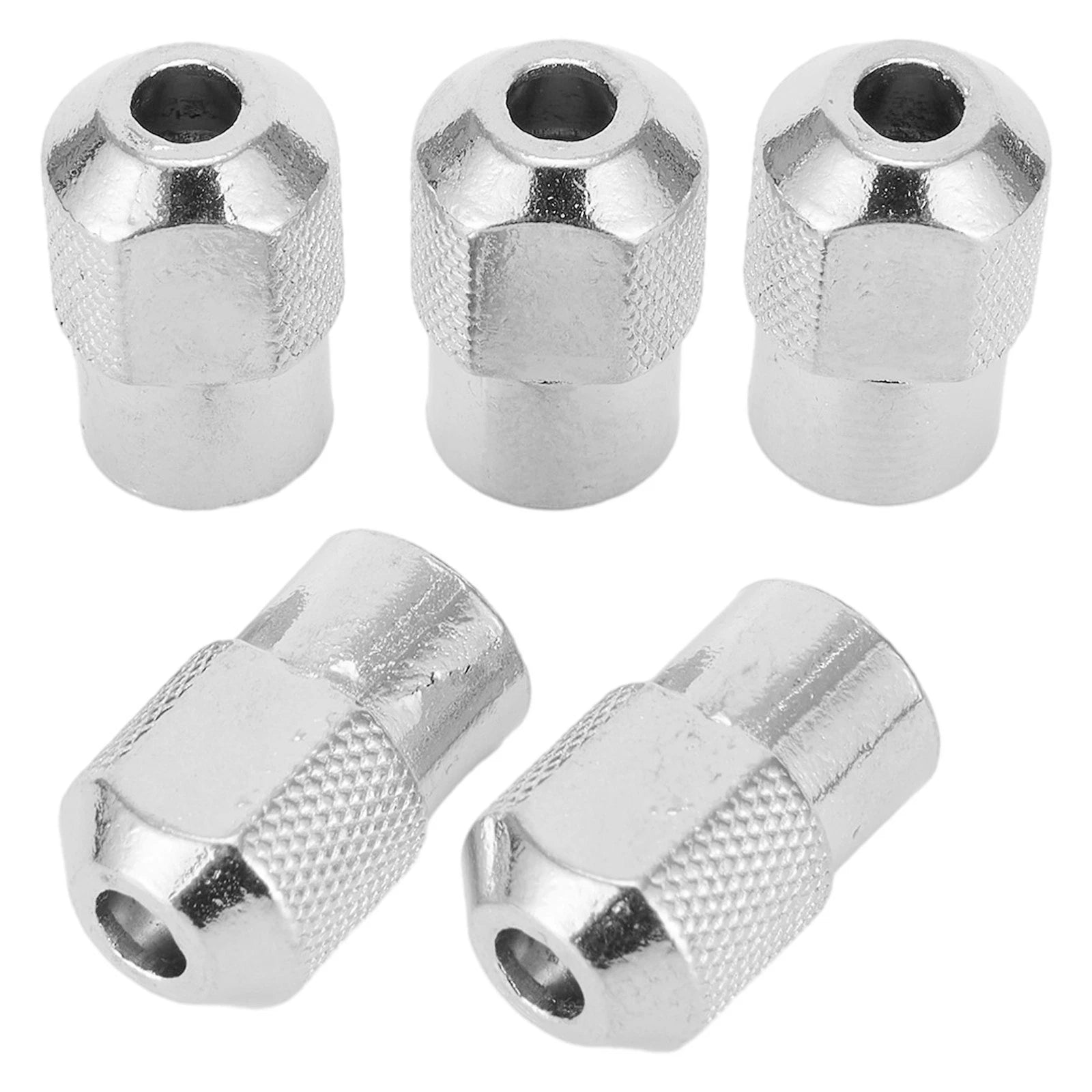 5pcs M8X0.75mm Zinc Alloy Drill Chuck for Rotary Tool