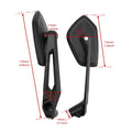 Mirror Set for BMW R9T R1200 nineT, Scrambler, Urban (2014–2024)