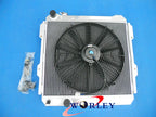 3 Row Radiator & Fan for Toyota Hilux LN85 LN60 LN61 LN65 (1984-1991)