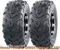 Set of 2 WANDA ATV Tires 20X7-8 /6PR for Honda TRX125/200SX Odyssey FL250