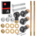 2x Left and Right Tie Rod Set 290mm for Polaris Sportsman 335 400 500 600 700 (2006–2014)