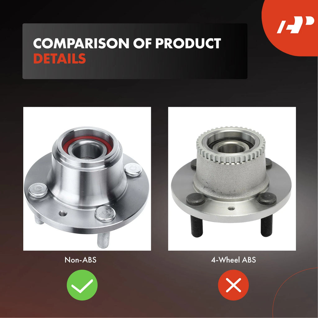 Rear Wheel Hub & Bearing Assembly for Chevy Spark (2013-2015)