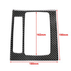 RHD Carbon Fiber Gear Shift Panel Frame Cover for Mazda 3 Axela (2017–2018)