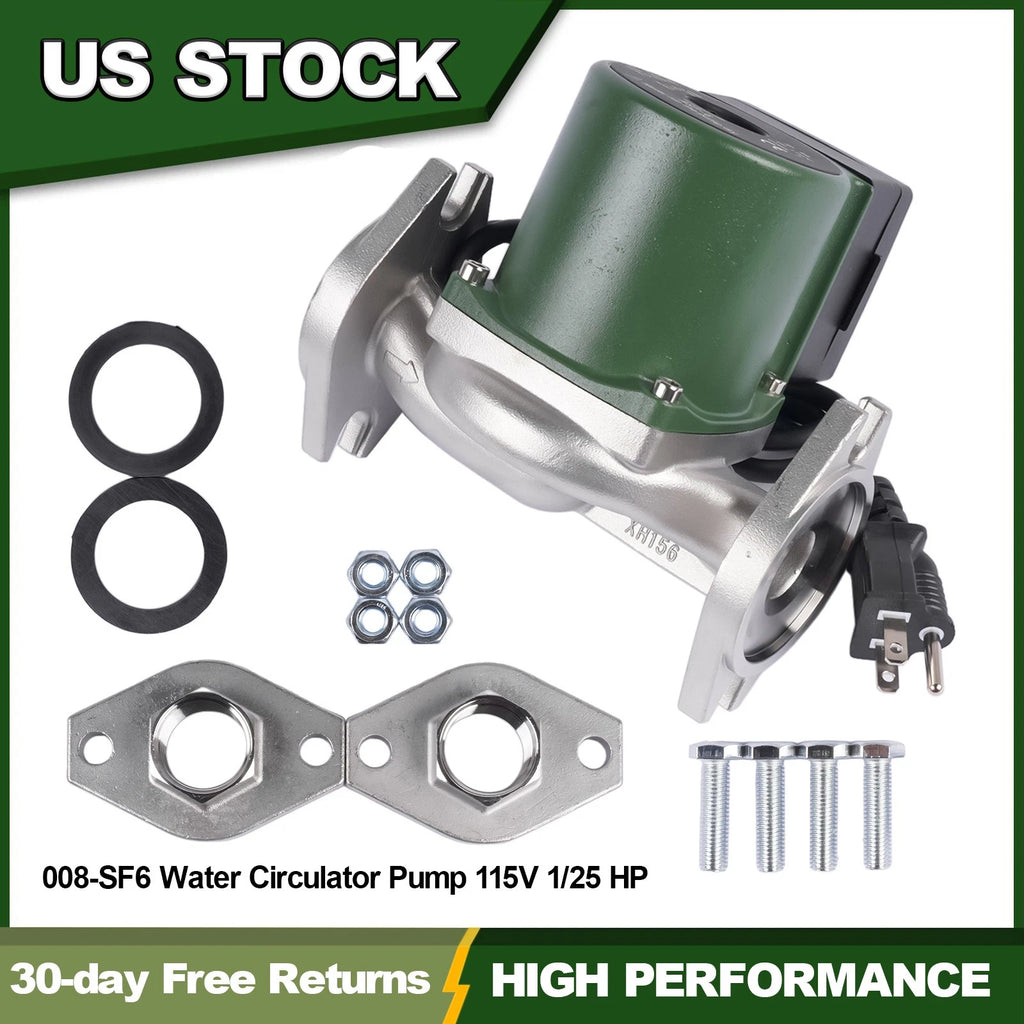 Taco 008-SF6 Circulator Pump for Taco (115V, 1/25hp, 14GPM)