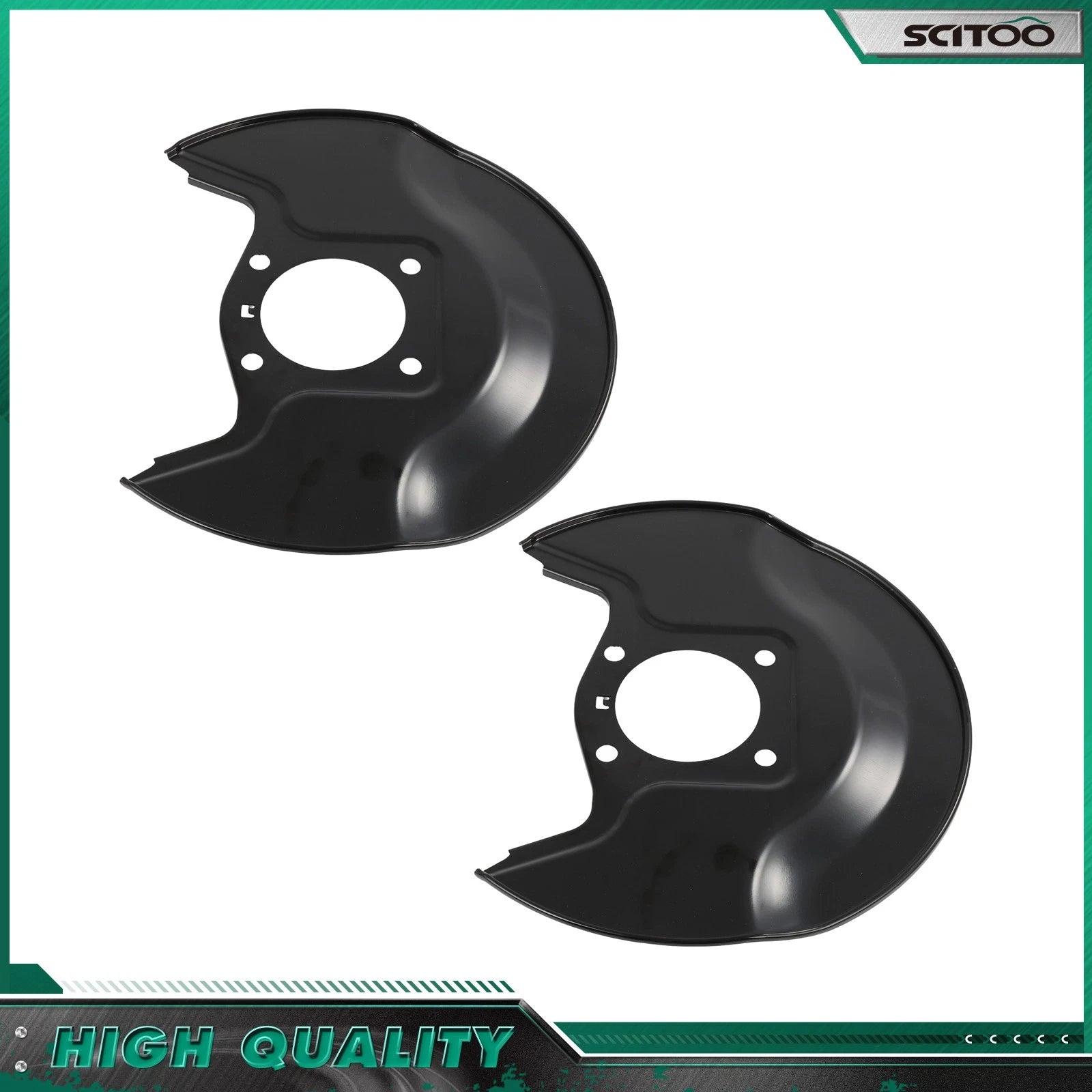 Front LH & RH Brake Backing Plate for Honda Pilot (2009–2015) 45255-STX-A00