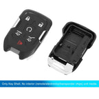 Key Shell Case 13508280 for GMC Yukon XI, Chevrolet Tahoe (6 Button)
