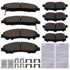 Ceramic Brake Pads Kit for Acura ZDX (2010–2013) Honda Pilot (2009–2015)