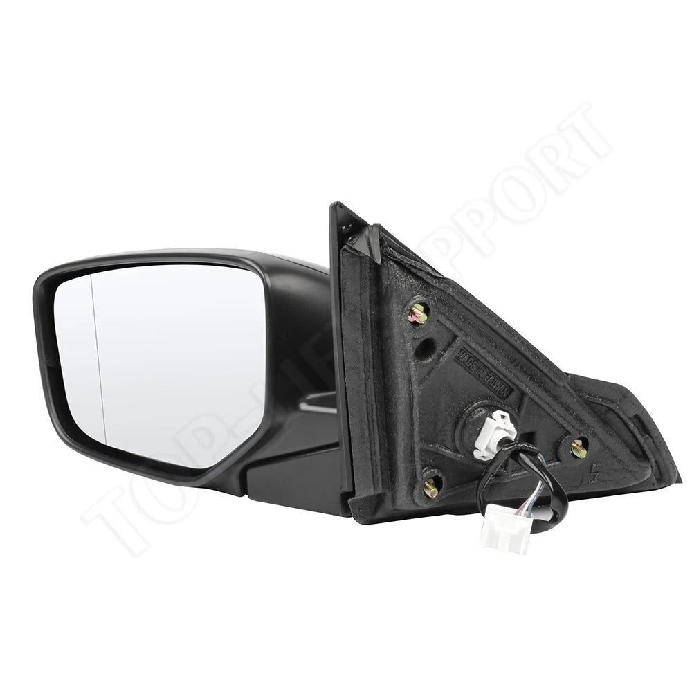 Pair of Power Manual Fold Black Mirrors for Honda Accord (2013–2017)