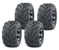 Set of 4 WANDA 145/70-6 ATV Go-Kart Mini Bike Tires (145x70-6)