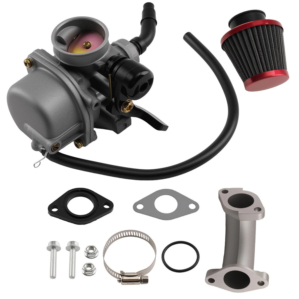 PZ22 Carburetor 22mm with Air Filter for ATV Quad 110cc 125cc