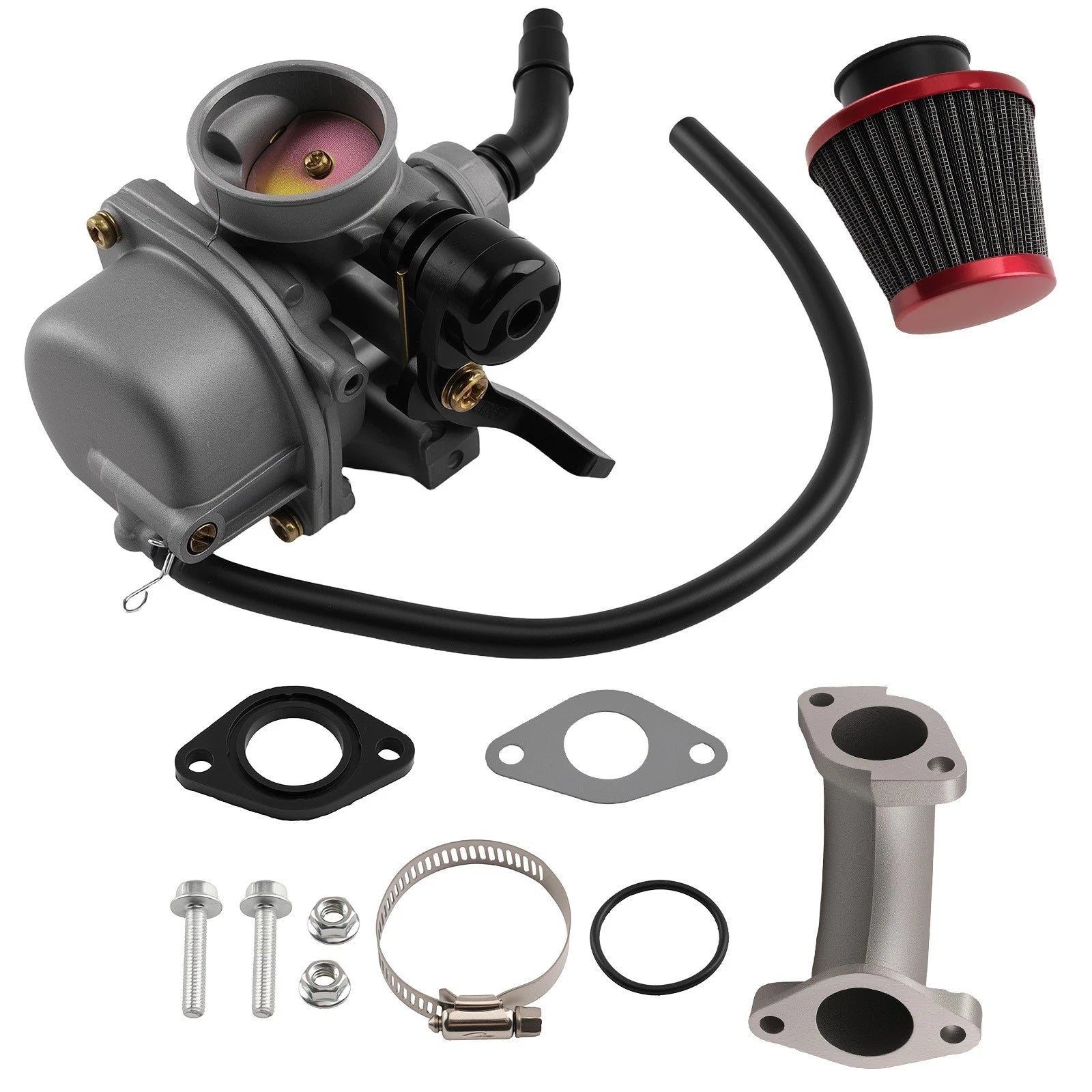 PZ22 Carburetor 22mm with Air Filter for ATV Quad 110cc 125cc