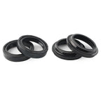 4 x Black 43x55mm Motorcycle Front Fork Damper Shock Absorber Seal