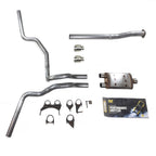 Dual Exhaust Kit for Toyota Tacoma (2016–2023) - 2.5" Magnaflow Stainless Tips