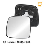 Right Side Heated Mirror Glass 876114H300 for Hyundai iLOAD iMAX (2008–Present)