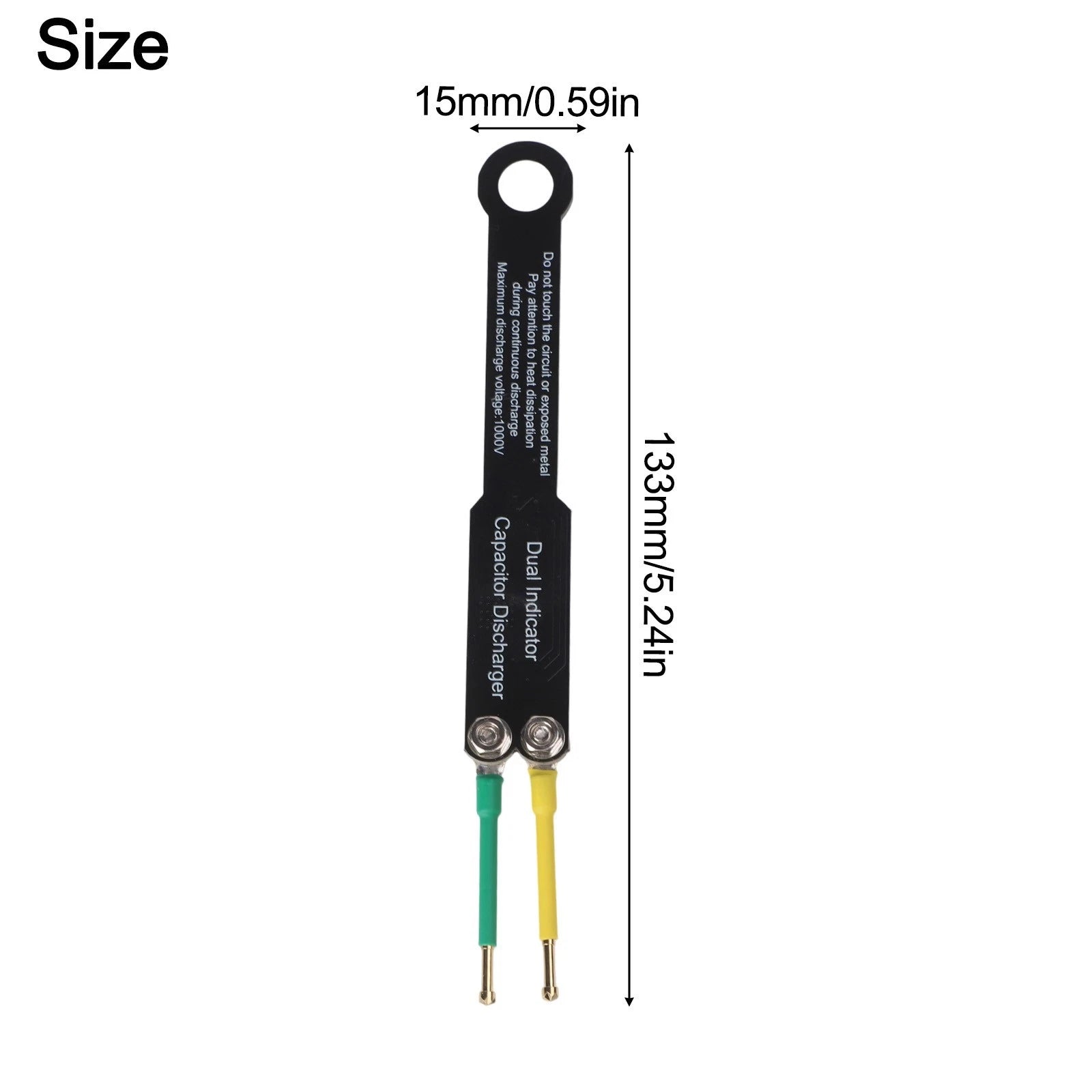 Capacitor Discharge Pen AC8380VDC 12540V with Dual LED Indicators