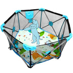 Playard for Pets & Babies (Indoor/Outdoor) - Lightweight & Portable