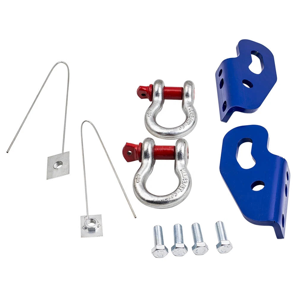 Recovery Tow Points with Shackles for Nissan Patrol GU Series (1998–2016)