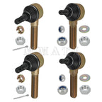 Set of 2 Adjustable A-Arm Ball Joints for Honda TRX450R/TRX450ER (2006–2014)