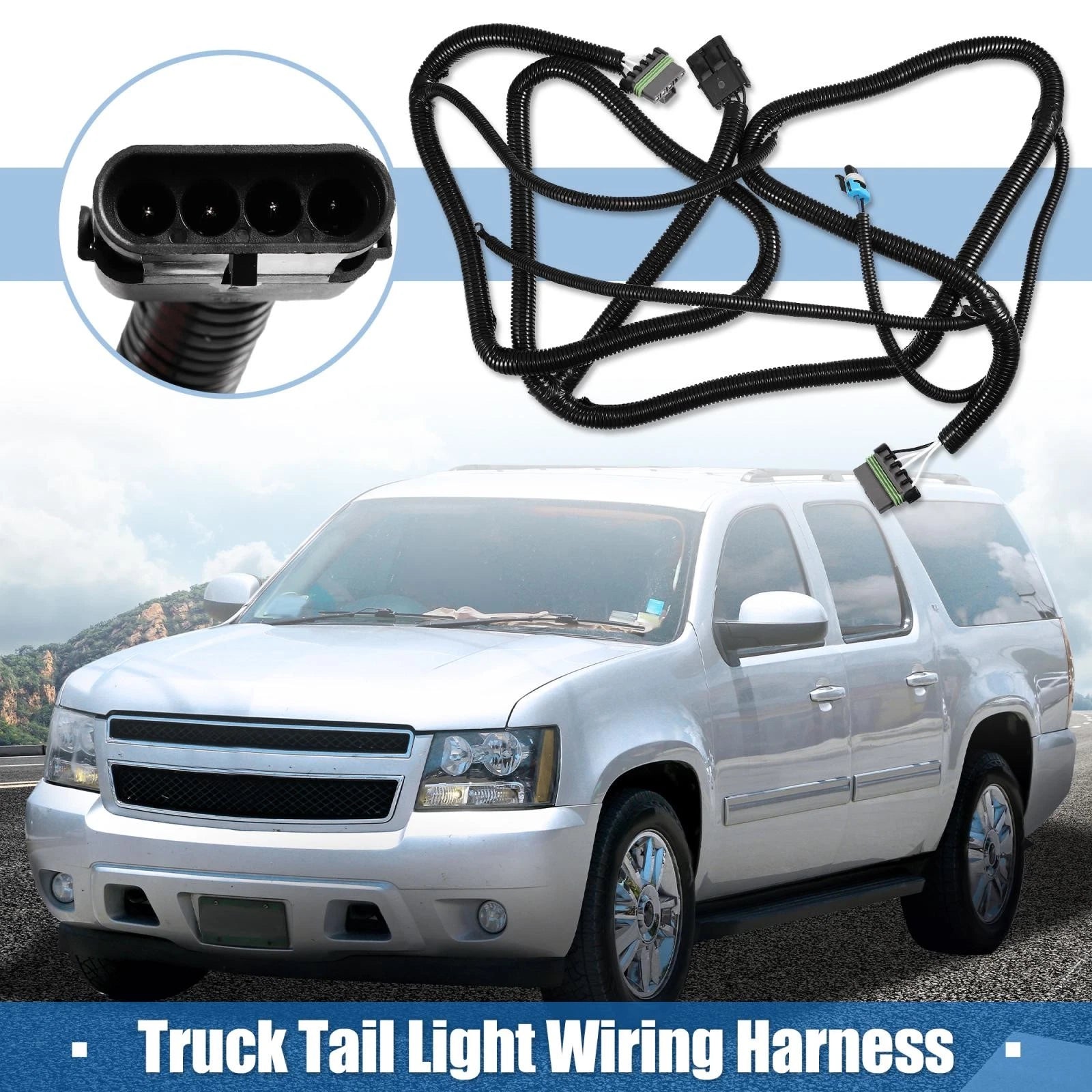 Tail Light Wiring Harness for GMC Chevy Blazer Suburban (1995–2005)