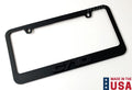 Matte License Plate Frame Gray w Black Outline Script for Chevy C10 (1969–1972)