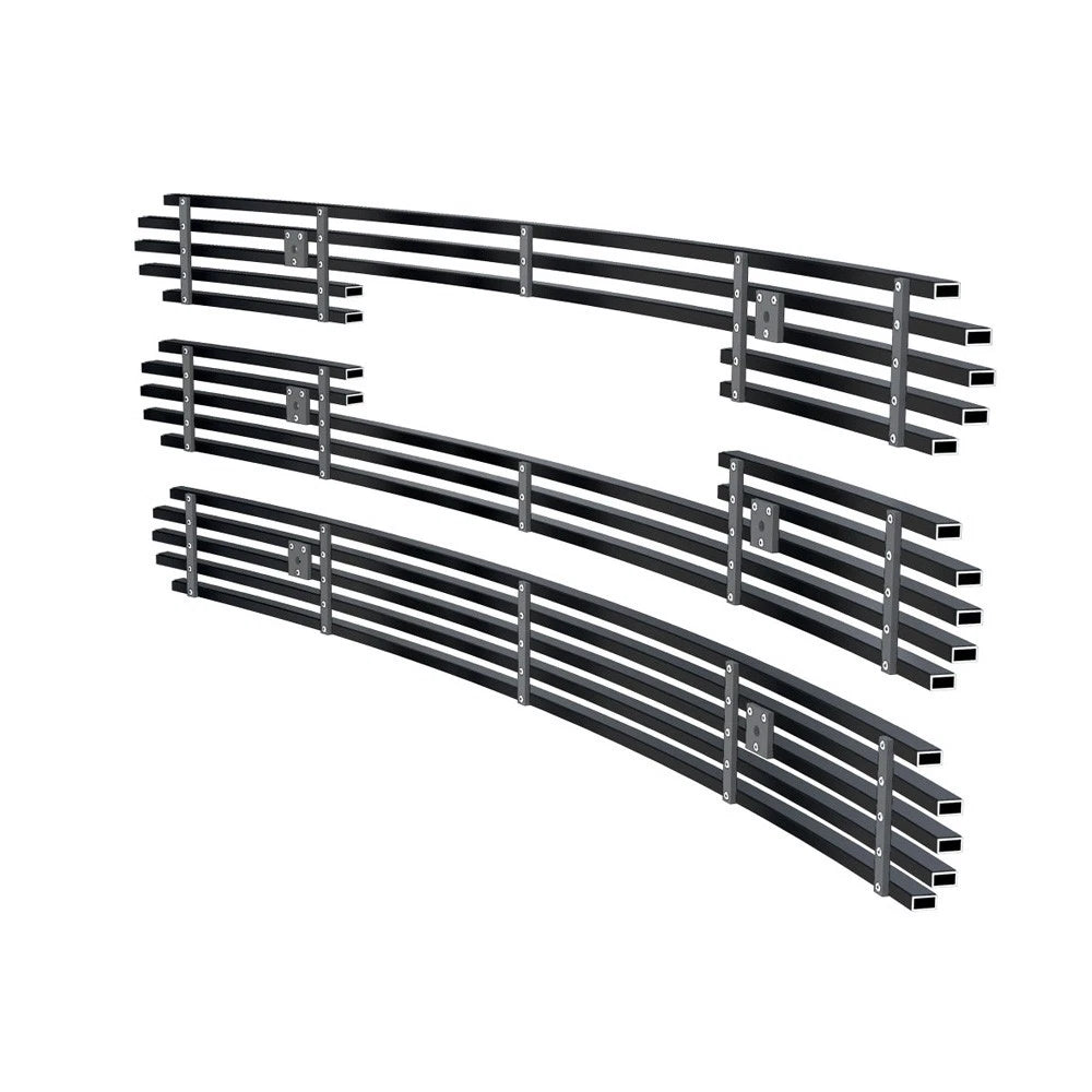 Billet Grille for GMC Acadia (2013-2016) Black Stainless with Logo