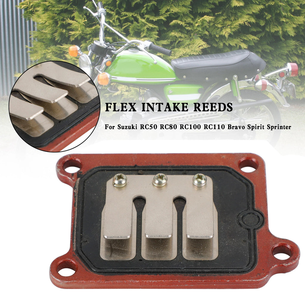 Reed Valve for Suzuki RC50 RC80 RC100 RC110 Bravo Spirit Sprinter (1970–1980)