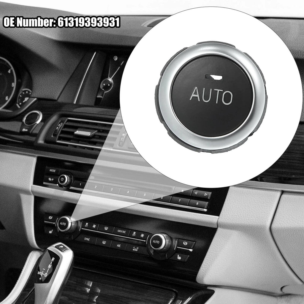 HVAC Air Conditioner Control Switch Knob 61319393931 for BMW 5 6 7 Series X5 (2000–2010)