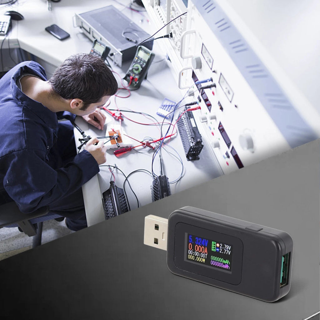 USB Digital Voltage and Current Tester Tool