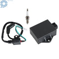CDI Box Ignition Coil and Spark Plug for Polaris Hawkeye 300 4X4 (2007)