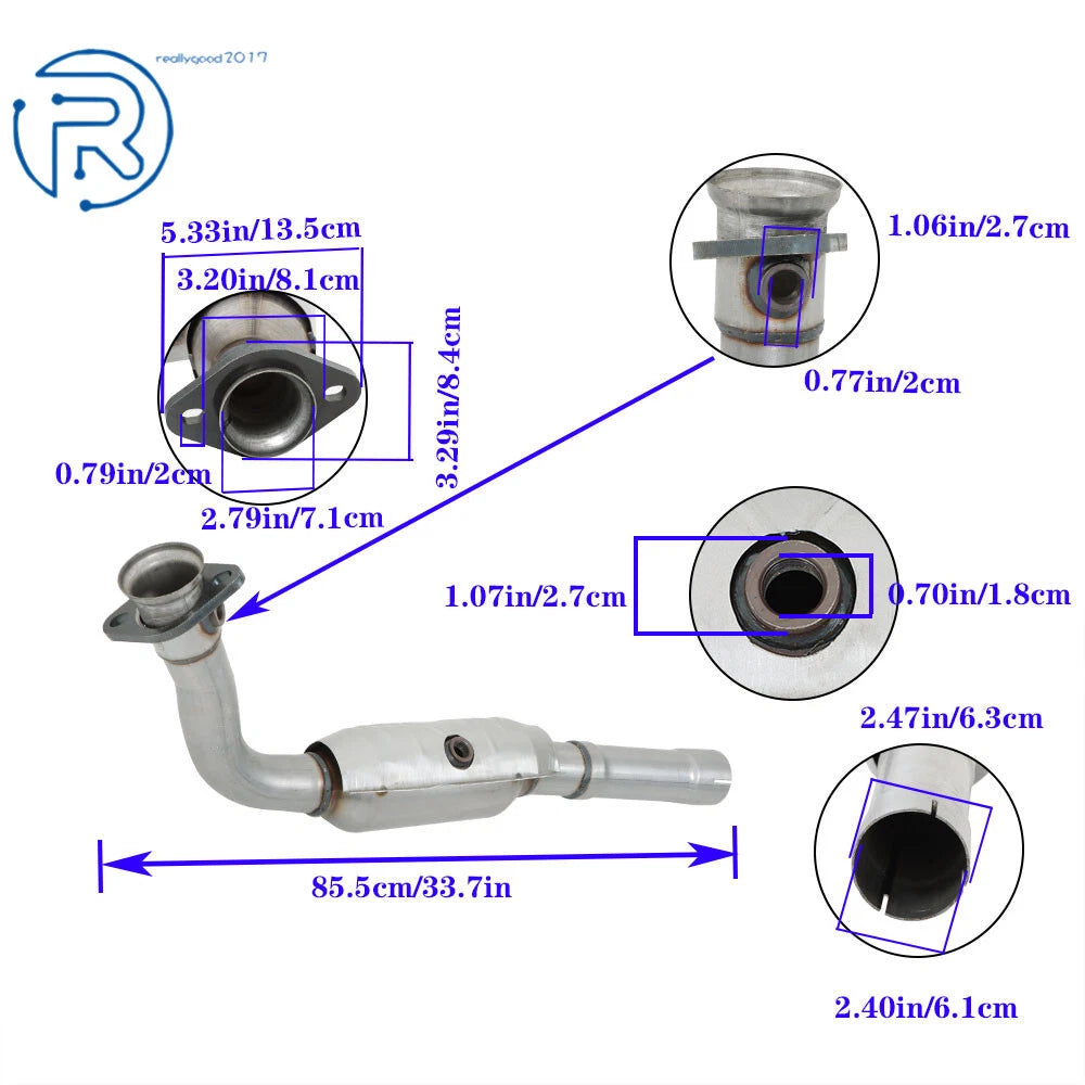 Catalytic Converters Set for Ford Expedition (2005-2006)