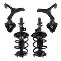 Set of 4 Front Complete Struts Control Arms for Honda Accord (2013–2017)
