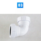 40mm PVC Pipe Adapter for Bathtub Drain Kitchen Sink Shower Waste Pipe
