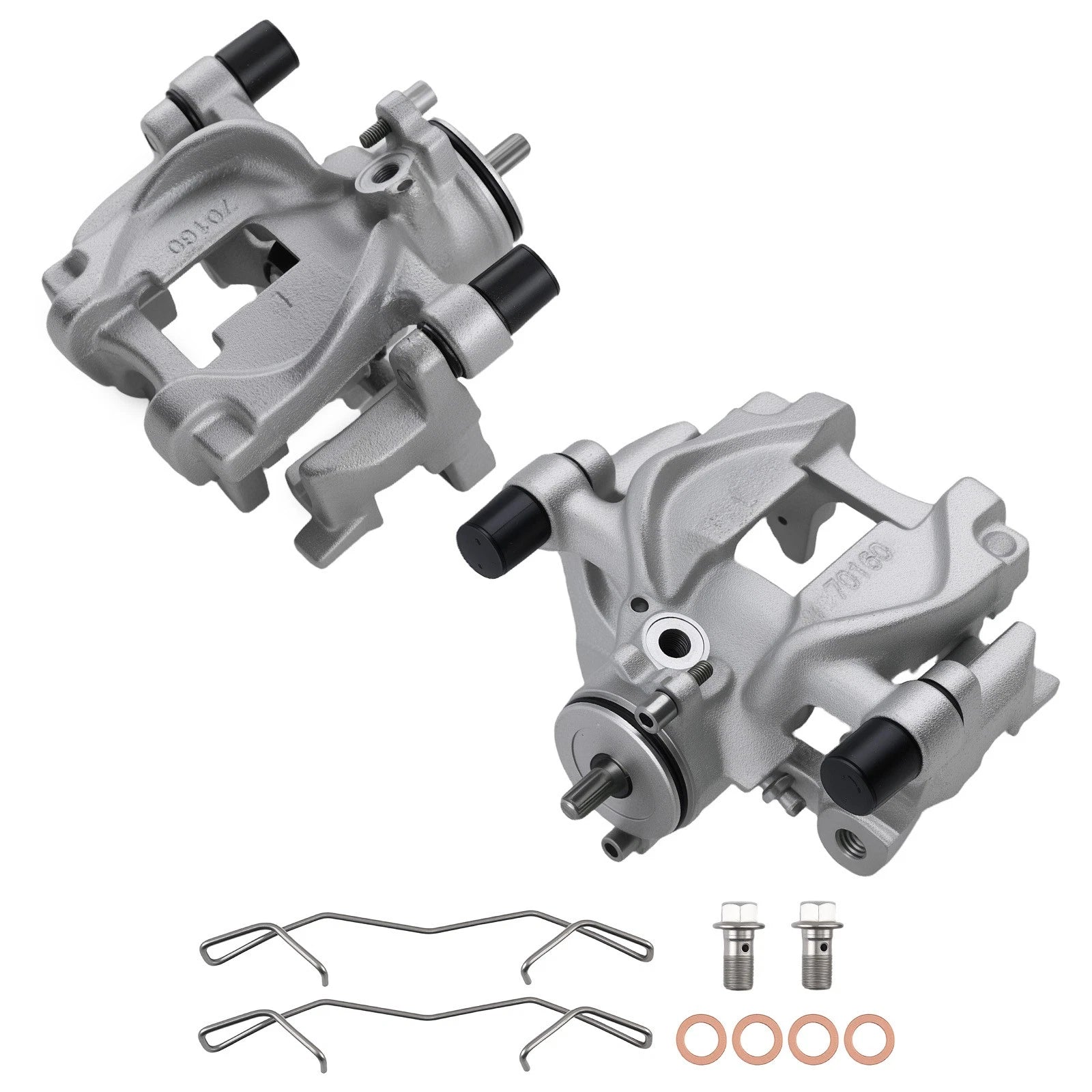 Rear Brake Calipers Pair for Ford Police Responder Hybrid (2019–2020)